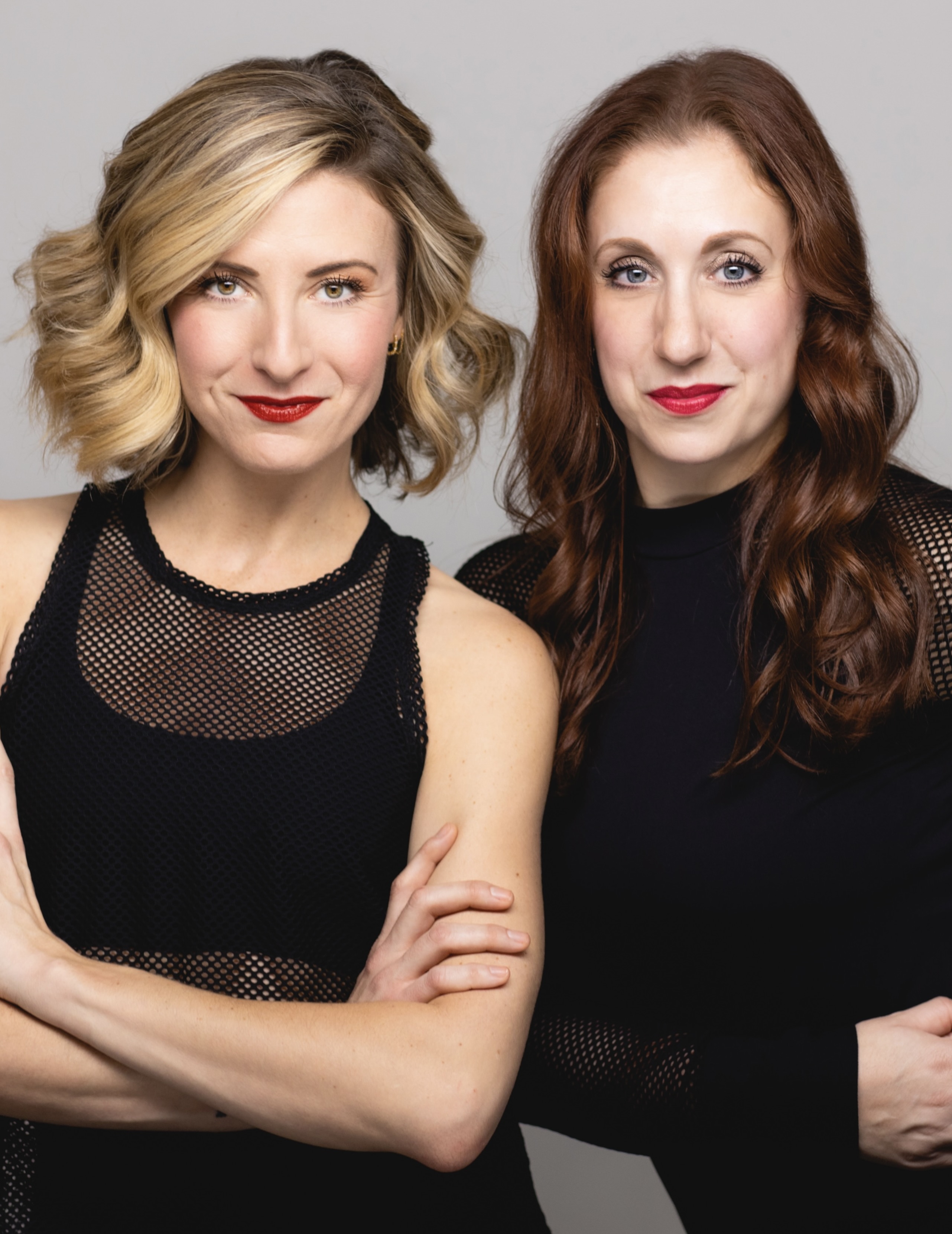 Katie Walker Henein and Sarah Grooms Hoge, founders of Precision Dance Collective and former Radio City Rockettes